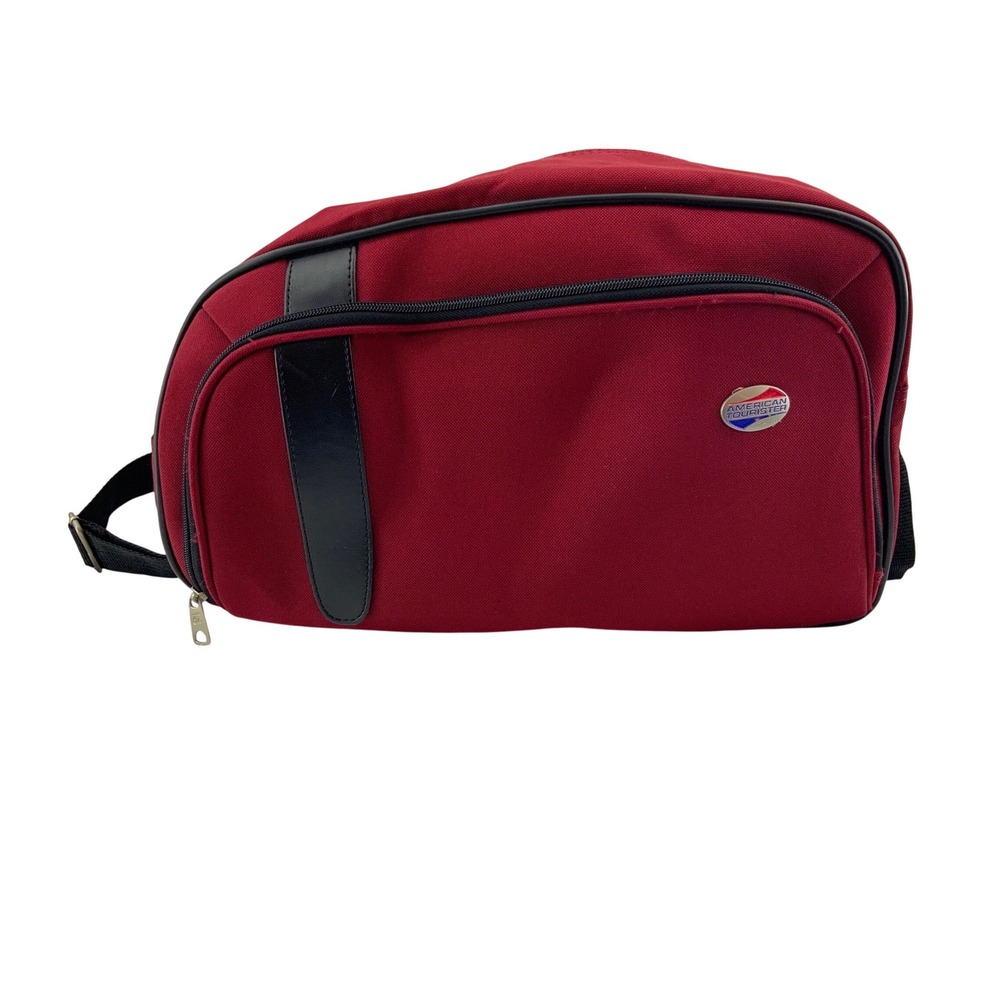 American Tourister Canvas Shoulder Bag‎ Travel Duffel Carry On Adjustable Strap